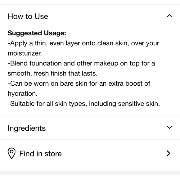 It cosmetics your skin but better primer - Picture 6 of 8